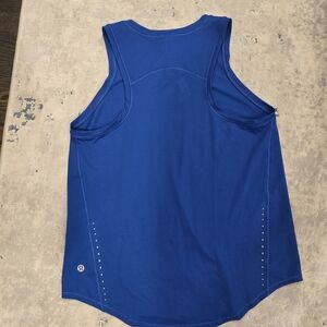 Lululemon Run and Train Symphony Blue Women's Performance Tank, 6